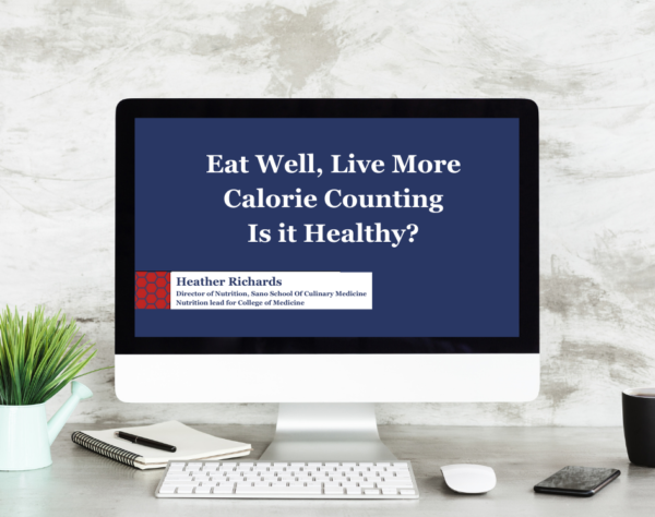 Is calorie counting healthy webinar