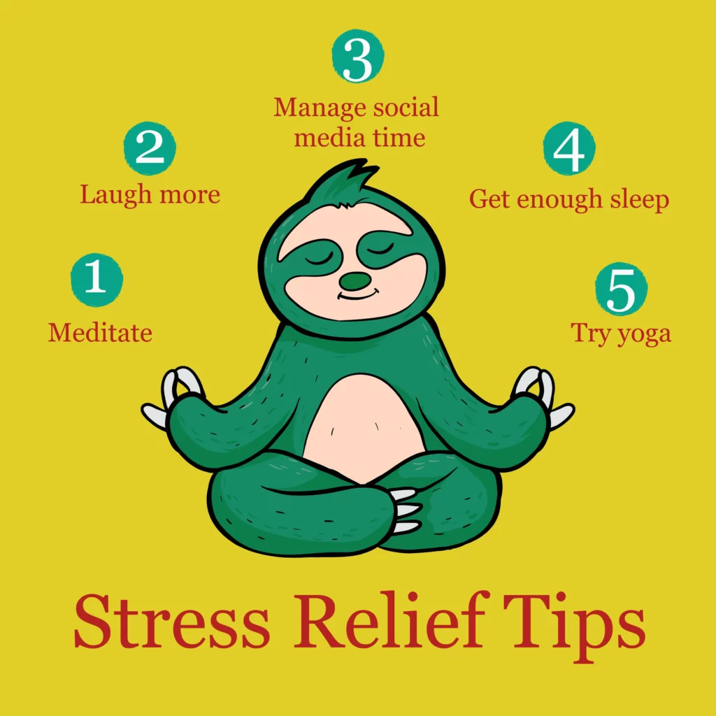 Stress relief tips