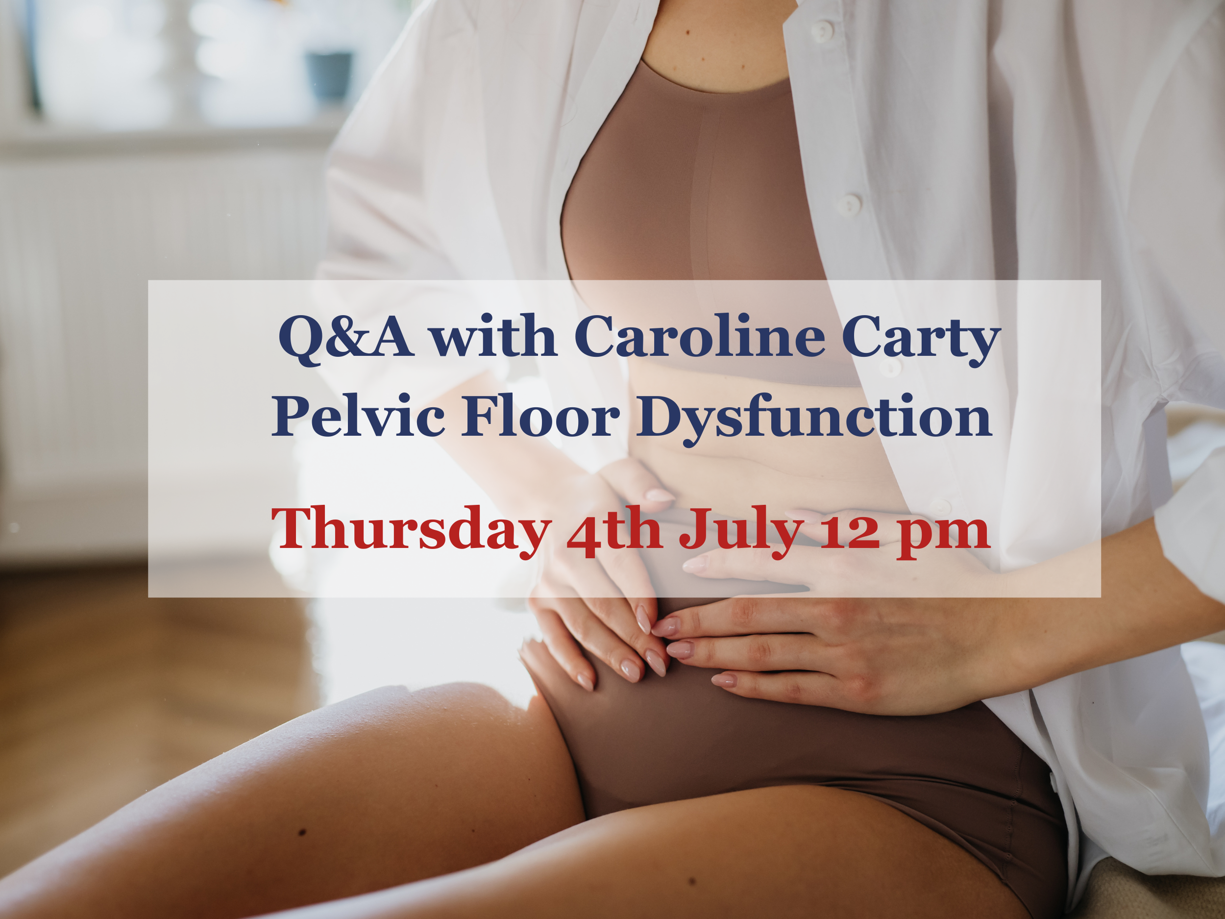 Pelvic floor dysfunction